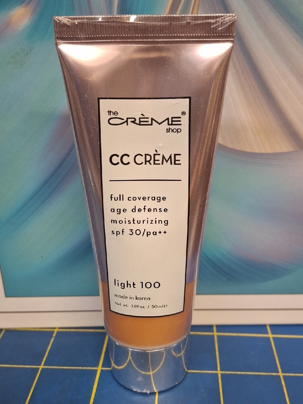 The Crème Shop CC Crème SPF 30 - 50ml New Sealed Tube - Tan 100